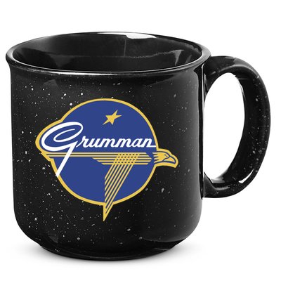 Grumman Vintage Aircraft Usa 15oz Campfire Ceramic Mug