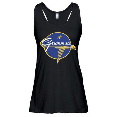 Grumman Vintage Aircraft Usa Ladies Essential Flowy Tank