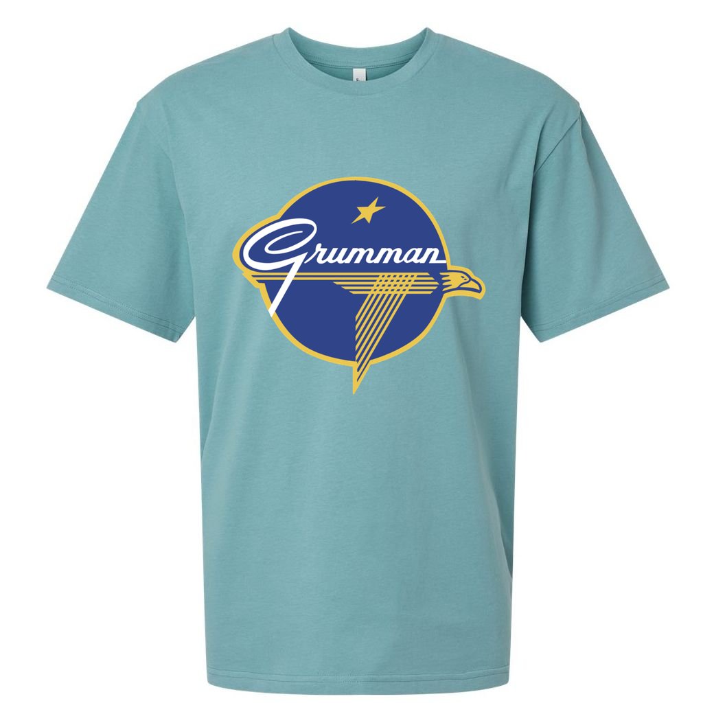 Grumman Vintage Aircraft Usa Sueded Cloud Jersey T-Shirt
