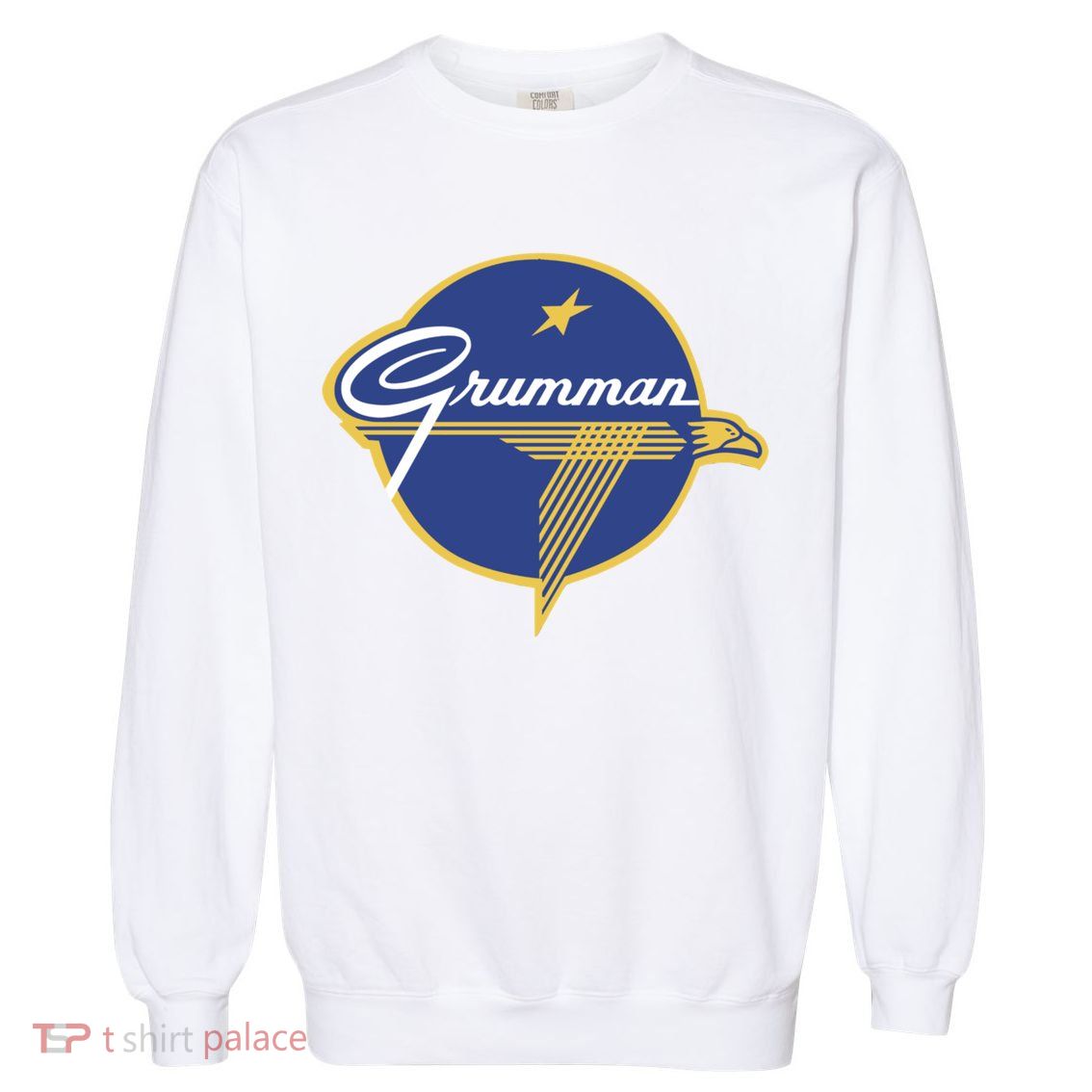Grumman Vintage Aircraft Usa Garment-Dyed Sweatshirt