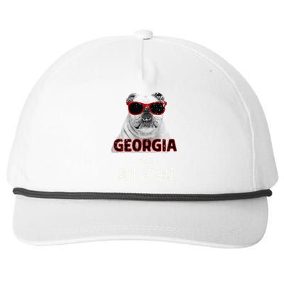 Georgia Vs All Yall Retro Vintage Snapback Five-Panel Rope Hat