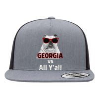 Georgia Vs All Yall Retro Vintage Flat Bill Trucker Hat