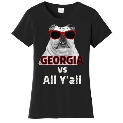 Georgia Vs All Yall Retro Vintage Women's T-Shirt