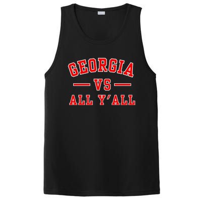 Georgia Vs All YAll PosiCharge Competitor Tank