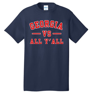 Georgia Vs All YAll Tall T-Shirt