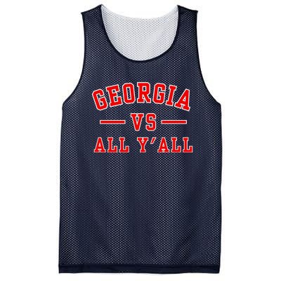 Georgia Vs All YAll Mesh Reversible Basketball Jersey Tank