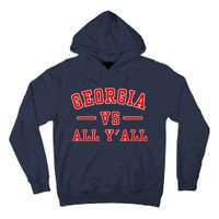 Georgia Vs All YAll Tall Hoodie