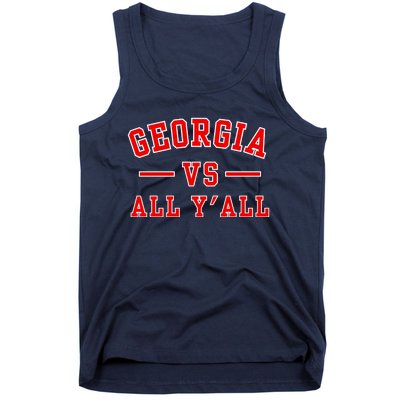 Georgia Vs All YAll Tank Top