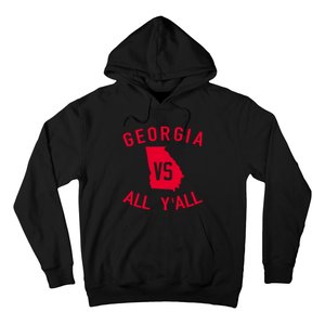 Georgia Vs All Y'all Funny Georgia Hoodie