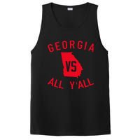 Georgia Vs All YAll Funny Georgia PosiCharge Competitor Tank