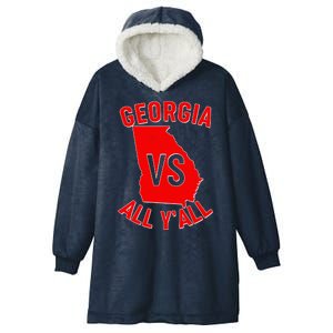 Georgia VS All Yall Football Fan Hooded Wearable Blanket