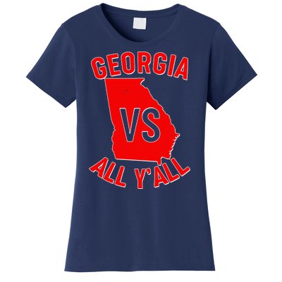 Georgia VS All Yall Football Fan Women's T-Shirt