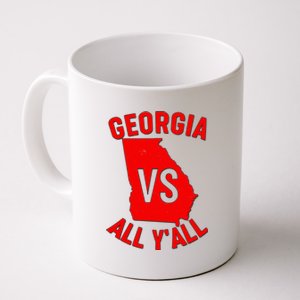 Georgia VS All Yall Football Fan Coffee Mug