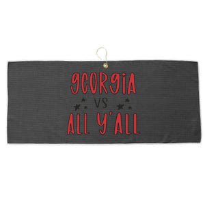 Georgia Vs All Y'all Large Microfiber Waffle Golf Towel