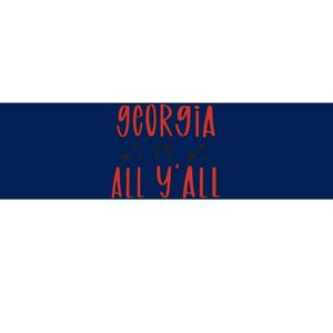 Georgia Vs All Y'all Bumper Sticker