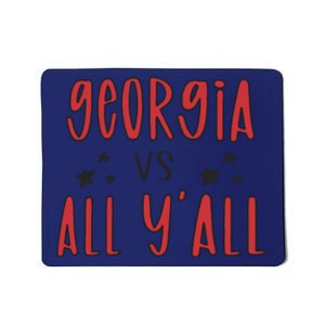 Georgia Vs All Y'all Mousepad