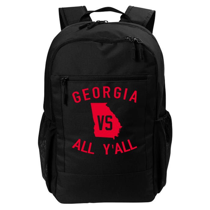 Georgia Vs All Y'all Funny Georgia Daily Commute Backpack