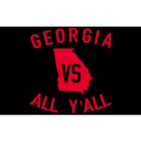 Georgia Vs All Y'all Funny Georgia Bumper Sticker