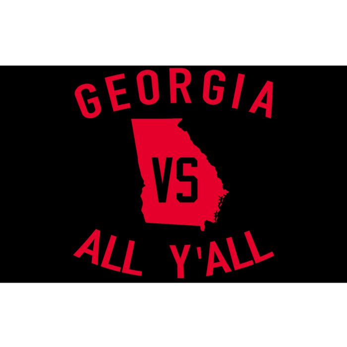 Georgia Vs All Y'all Funny Georgia Bumper Sticker