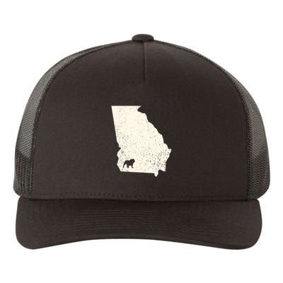 Georgia Vs All Yall Retro Vintage Yupoong Adult 5-Panel Trucker Hat