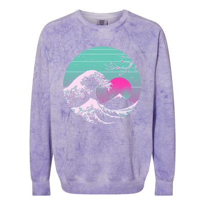 Great Vapor Aesthetics Colorblast Crewneck Sweatshirt