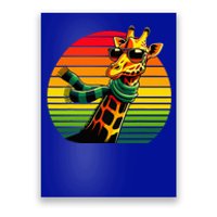 Giraffe Vintage Animal Sunglasses Giraffe Poster