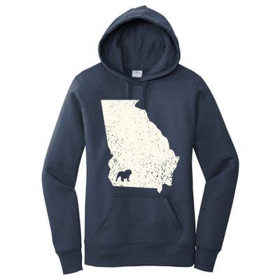 Georgia Vs All Yall Retro Vintage Women's Pullover Hoodie