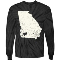 Georgia vs All Yall Retro Vintage Tie-Dye Long Sleeve Shirt