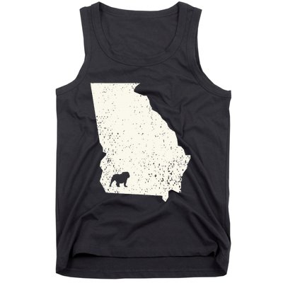 Georgia vs All Yall Retro Vintage Tank Top