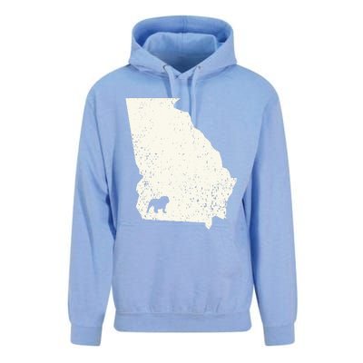 Georgia vs All Yall Retro Vintage Unisex Surf Hoodie