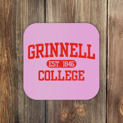 Grinnell Vintage Arch College Coaster