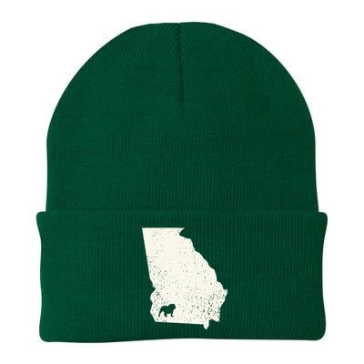 Georgia vs All Yall Retro Vintage Knit Cap Winter Beanie