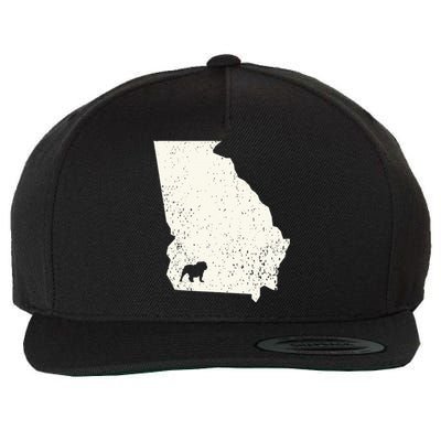 Georgia vs All Yall Retro Vintage Wool Snapback Cap