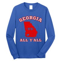 Georgia Vs All Yall Retro Vintage Long Sleeve Shirt