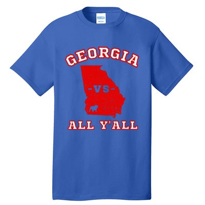 Georgia Vs All Yall Retro Vintage Tall T-Shirt