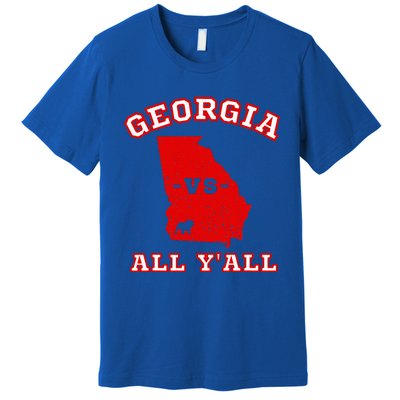 Georgia Vs All Yall Retro Vintage Premium T-Shirt