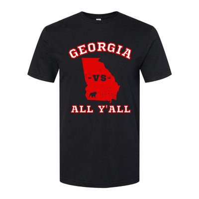 Georgia Vs All Yall Retro Vintage Softstyle CVC T-Shirt