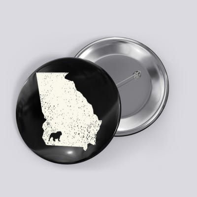 Georgia vs All Yall Retro Vintage Button