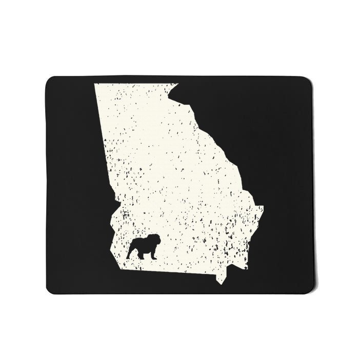 Georgia vs All Yall Retro Vintage Mousepad