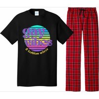 Gay Vibes And Lesbian Wives Lgbt Lgbtq Pride Month Pajama Set