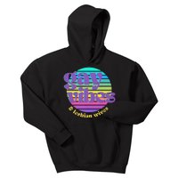 Gay Vibes And Lesbian Wives Lgbt Lgbtq Pride Month Kids Hoodie