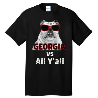 Georgia Vs All Yall Retro Vintage Tall T-Shirt