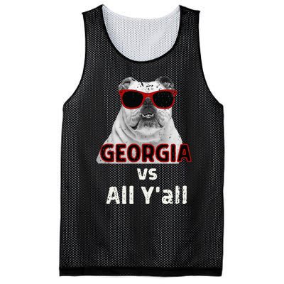 Georgia Vs All Yall Retro Vintage Mesh Reversible Basketball Jersey Tank