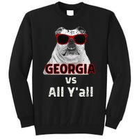 Georgia Vs All Yall Retro Vintage Tall Sweatshirt