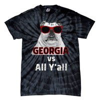 Georgia Vs All Yall Retro Vintage Tie-Dye T-Shirt