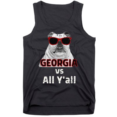 Georgia Vs All Yall Retro Vintage Tank Top