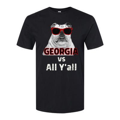 Georgia Vs All Yall Retro Vintage Softstyle CVC T-Shirt