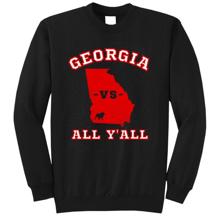 Georgia Vs All Yall Retro Vintage Sweatshirt