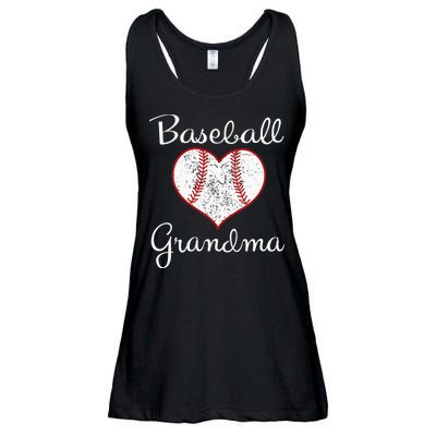 Grandma Vintage Baseball Grandma Ladies Essential Flowy Tank