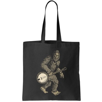 Grassquatch! Vintage Bigfoot & Bluegrass Banjo Music Bag
